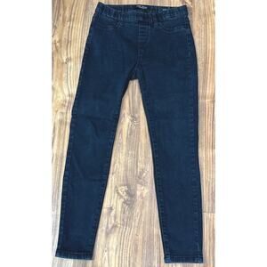 Judy Blue Jeggings‎ 1/25 Black Mid Rise Pull On Skinny Stretchy
